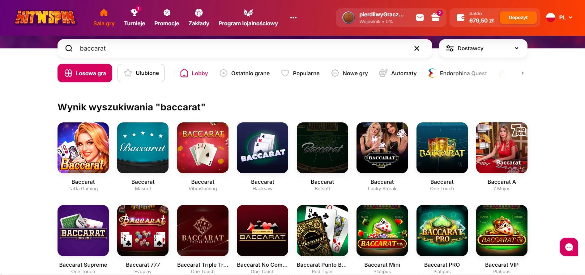 różne wersje Baccarata różne wersje Baccarata